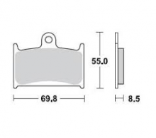 PATTINI SINT. BRAKING 707CM55