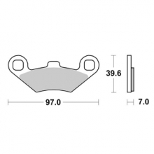 PASDTIGLIER FRENO ORG. BRENTA FT3157