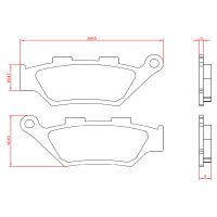 PASTIGLIE FRENO ST BRENTA 4224