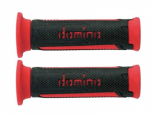 MANOPOLE BICOLORE IN GOMMA TERMOPLASTICA "DOMINO" (ROSSO NERO)