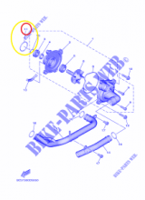 YAMAHA 93210-33133 ORING POMPA ACQUA T-MAX 500/530 (93210-33133)