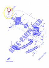 YAMAHA 93210-33133 ORING POMPA ACQUA T-MAX 500/530