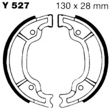 COPPIA CEPPI FRENO MOZZO YAMAHA Ø 130 x 28mm