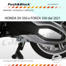 ANTIFURTO MECCANICO per Scooter HONDA SH 350I, FORZA 350I dal 2021 e ADV 350 dal 2023