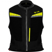 MOTOAIRBAG MAB v3.0 GILET MOTO SCOOTER COMPLETO DI 2 SISTEMI AIRBAG FAST LOCK NERO