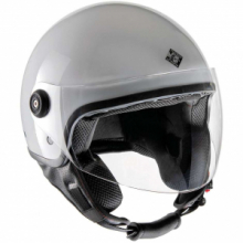 Casco Moto Demi-Jet Tucano Urbano EL'JETTIN Bianco Ghiaccio Lucido