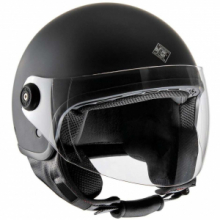 Casco Moto Demi-Jet Tucano Urbano EL'JETTIN Grigio Carbone Opaco