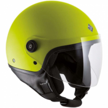 Casco Moto Demi-Jet Tucano Urbano EL'JETTIN Giallo Hi Vis Opaco