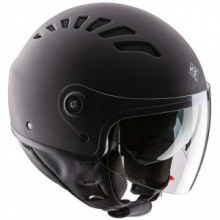 Casco Moto Jet Tucano Urbano EL TOP Grigio Carbone Opaco