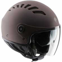 Casco Moto Jet Tucano Urbano EL TOP Bronzo Opaco