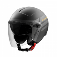 PREMIER JET OPEN FACE ROCKER VISOR ON 19 BM DOPPIA VISIERA