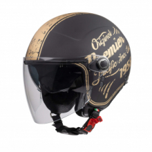PREMIER JET OPEN FACE ROCKER VISOR OR 19 BM DOPPIA VISIERA