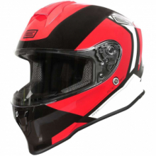 Casco Bambino Integrale Moto Origine DINAMO KIDS BOLT Rosso Lucido Nero