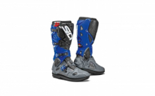 SIDI CROSSFIRE SRS 2 STIVALI MOTO CROSS  GRIGIO BLU