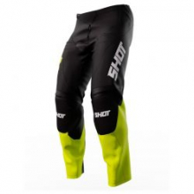 Shot Raw Reflex Pantaloni Motocross per bambini nero giallo