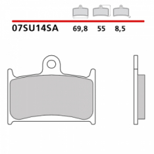 BREMBO - PASTIGLIA MESCOLA SA 07SU14SA