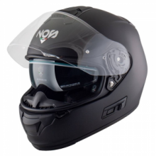 CASCO INTEGRALE NOS NS-7F BLACK MATT fibra