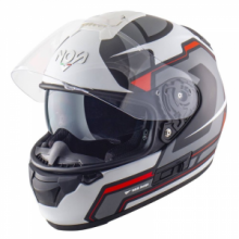 CASCO INTEGRALE NOS NS-7F ALIAS RED fibra