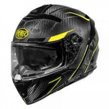 Casco integrale Premier DEVIL CARBON STY ECE 22.06 Carbonio lucido Giallo Fluo