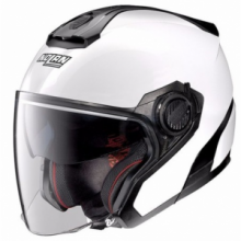 CASCO JET NOLAN N40-5 SPECIAL N-COM 015 BIANCO PURO