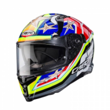 CABERG AVALON X PUNK MATT BLACK/ GREY/ RED FLUO