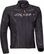 Ixon Striker Giacca tessile da moto impermeabile black