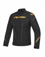Ixon Striker lady Giacca tessile da moto impermeabile Black  gold