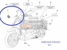 295486 EMBLEMA PIAGGIO