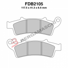 PASTIGLIE FERODO FDB2105EF APRILIA SCARABEO
