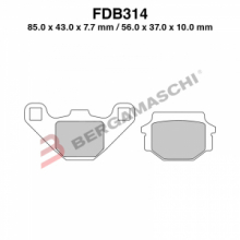 PASTIGLIE FERODO FDB314EF