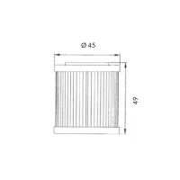 FILTRO OLIO PIAGGIO BEVERLY350 APRILIA RXV/SXV /HUSQVARNA TE