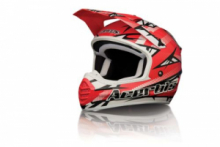 ACERBIS CASCO CROSS X-FIBER ATOMIK ROSSO tg L