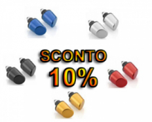 MA520A ALLUMINIO BILANCIERI MOTO RIZOMA TERMINALI MANUBRIO