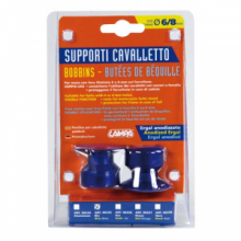 Kit supporti cavalletto - 6/8 mm BLU