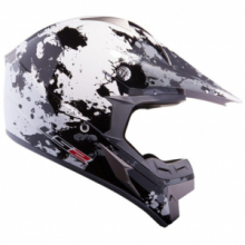 LS2 MX433 Blast white/black/titanium TG M Enduro / Cross