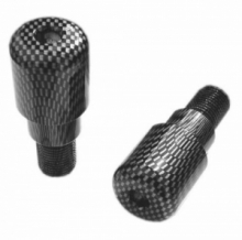 Contrappesi Manubrio Carbon Lo YAMAHA T MAX FZ6 FZ1 Fazer TDM XJ6