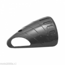 PROTEZIONE COLLETTORE SCARICO YAMAHA T MAX T-MAX 500 - CARBON LOOK