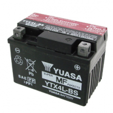 BATTERIA YUASA YTX4L-BS (SIGILLATA CON ACIDO A CORREDO) 12V/3AH