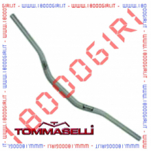 MANUBRIO MOTO TOMMASELLI ERGAL DIAM 28 HSA ANTRACITE CHIARO OFFROAD