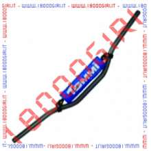 TOMMASELLI MANUBRIONI CROSS CON TRAVERSINO+ PARACOLPI  diametro 22mm COLORE NERO