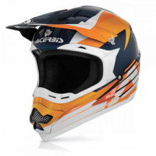 ACERBIS CASCO CROSS MOTARD PROFILE 15 ARANCIO TG M