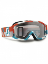 MASCHERA SCOTT HUSTLE MX LENTI ARGENTO