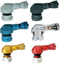 BRIDGEPORT VALVOLA IN  ALLUMINIO COLORE BLU  90 GR FORO 11,3