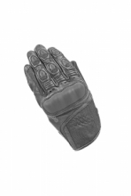 GUANTI FURY BLACK IN PELLE OVINA E TESSUTO CON INSERTO PREFORMATO SULLE NOCCHE