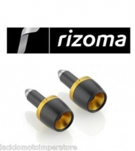 MA532G TERMINALI MANUBRIO RIZOMA NERO ORO