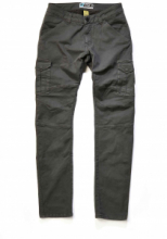 PMJ - SANTIAGO pantalone uomo con tasconi elasticizzato Rinforzi in tessuto 100% TWARON® COLORE GRIGIO