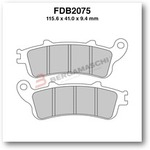 PASTIGLIE FERODO FDB2075EF HONDA