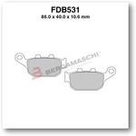 PASTIGLIE FERODO FDB531EF