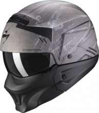 SCORPION EXO-Combat Evo Incursion Argento Casco  EXO COMBACT EVO